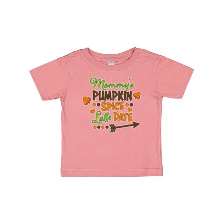 

Inktastic Mommy s Pumpkin Spice Latte Date Gift Baby Boy or Baby Girl T-Shirt