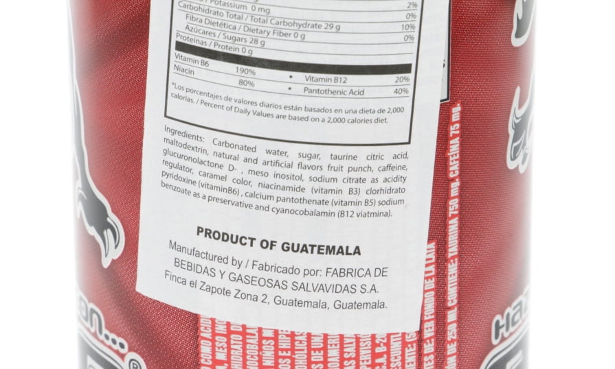 Raptor Energy Drink 16oz Bebida Energizante (Pack of 18) Beauty