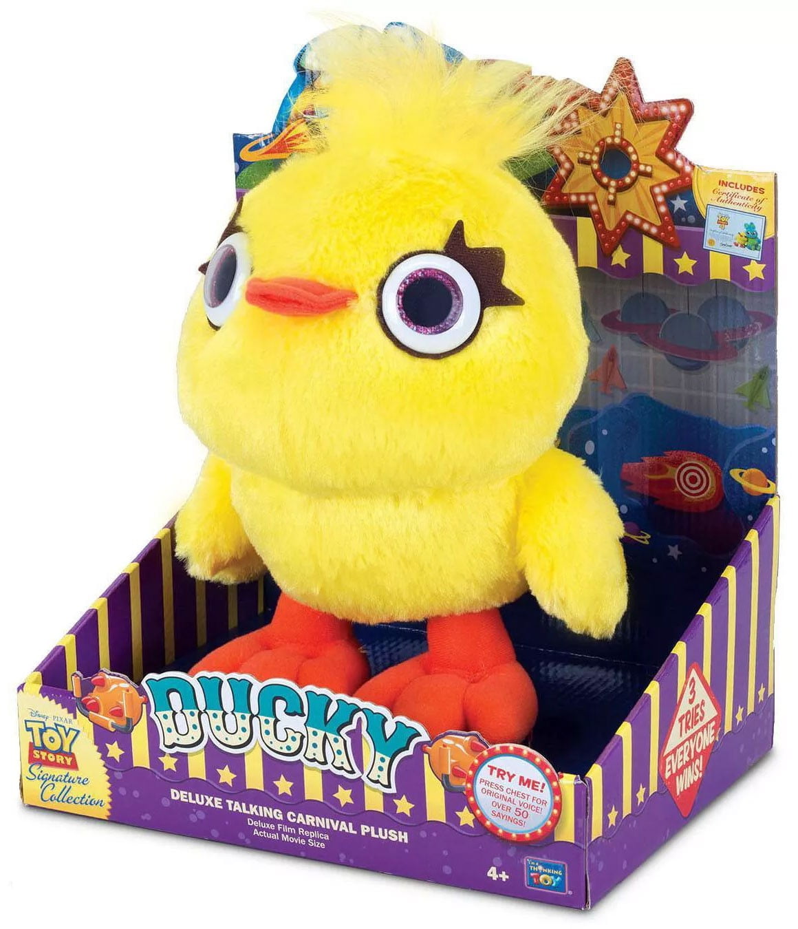Toy Story 4 Deluxe Talking Ducky 9inch From Mr Toys for sale online 