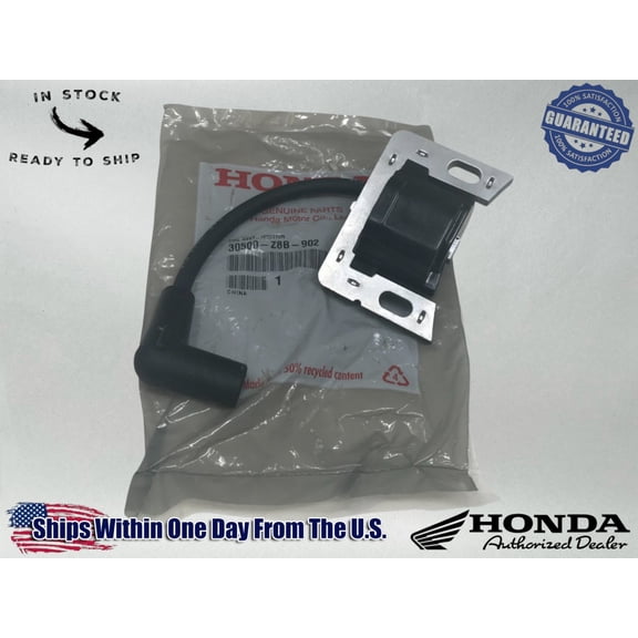 Honda Genuine OEM Authentic Ignition Coil HRS216 HRR216 30500-Z8B-902