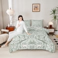 thumbnail image 4 of Homewish Teens Wildlife Rabbit Deer 2pcs Bedding Comforter Set,Floral Butterfly Dragonfly Twin Comforter Sets,Chic Flowers Breathable Bedding Set,Microfiber Bedroom Decor,Reversible, 4 of 8
