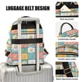 thumbnail image 3 of FORMRS Mini Backpack Purse for Women Quilted Travel Daypack Casual Shoulder Bag, Daisy Mosaic, 3 of 7