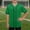 Green, variant on Kids Baseball Jersey Button Down Hip Hop Personalized Sport T Shirts Tops for Boys Girls 3-14 Years Orange