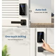 thumbnail image 5 of Philips Keyless Entry Touchscreen Digital Smart Electronic Keypad Deadbolt Door Lock - Satin Nickel, 5 of 26