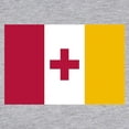 thumbnail image 3 of CafePress - Kappa Alpha Order Official Flag Long Sleeve T Shirt - Womens Baseball Tee, 3 of 4