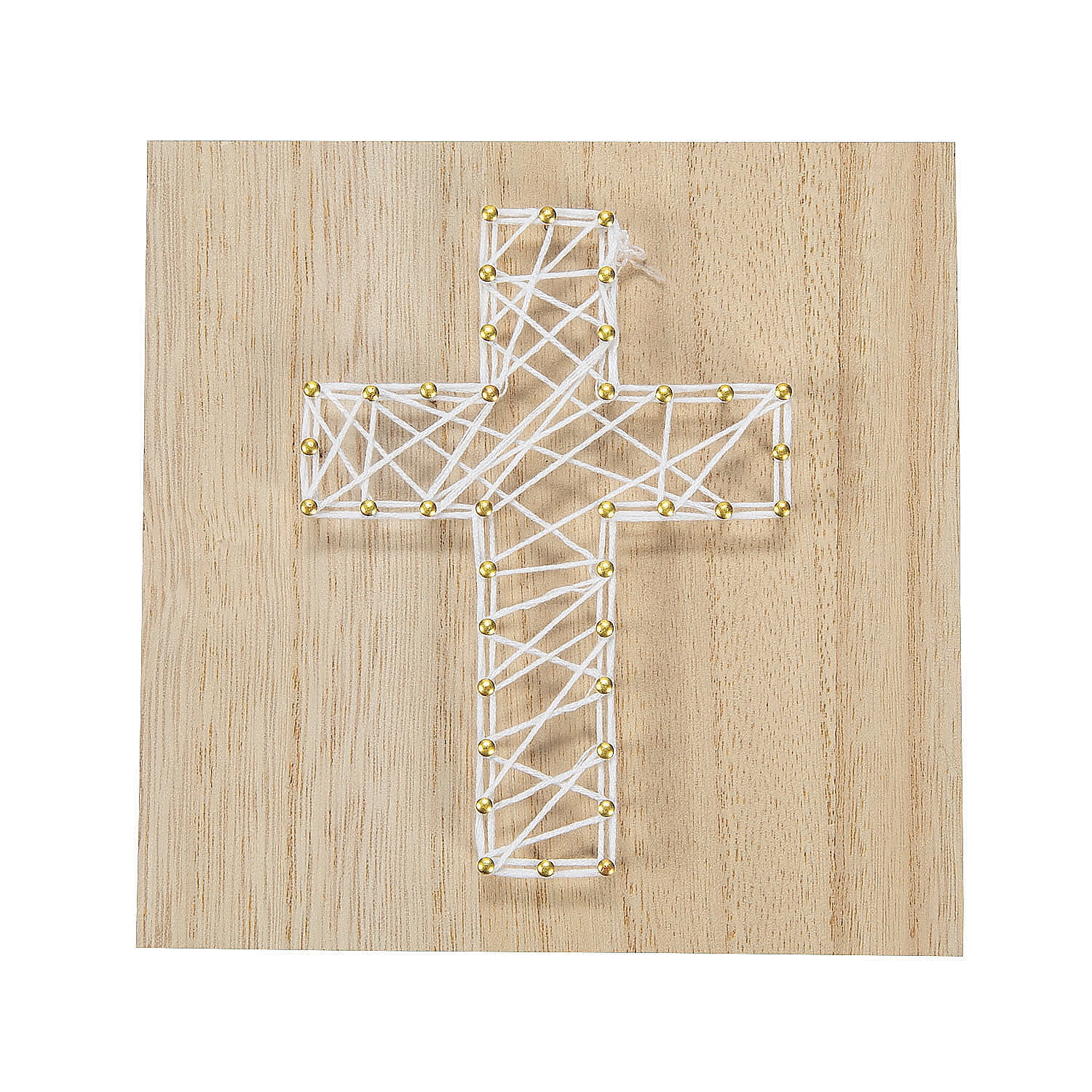 Cross String Art Craft, Craft Kits, Home Decor, Adult General Craft