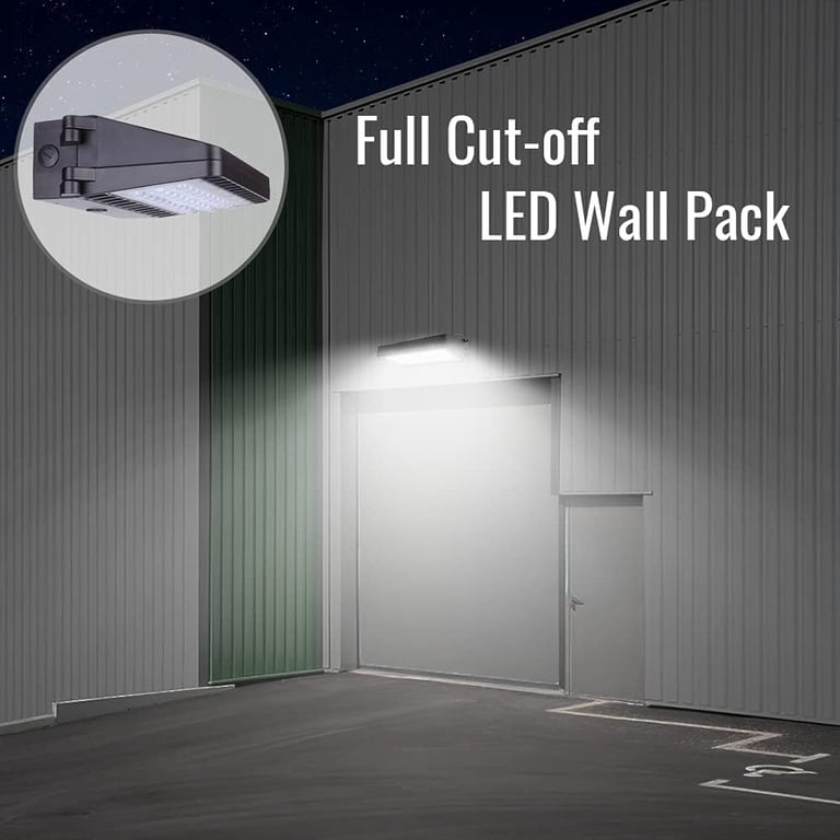 LED Wall Pack Lights | Outdoor Cylinder Light Fixtures