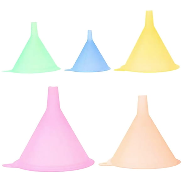 BRIGHTFUFU 5 embudos de cocina, embudo de aceite, embudo para líquidos, utensilios de cocina, utensilio de cocina