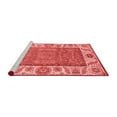 thumbnail image 2 of Ahgly Company Machine Washable Indoor Square Oriental Red Traditional Area Rugs, 5' Square, 2 of 4