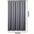 thumbnail image 3 of Waterproof Fabric Shower Curtain with Magnets - Premium Hotel Quality Soft  Shower Curtain Liner for Bathroom, Light-Weight Cloth & Washable - 72x72inch, with 12 Hooks, 3 of 10