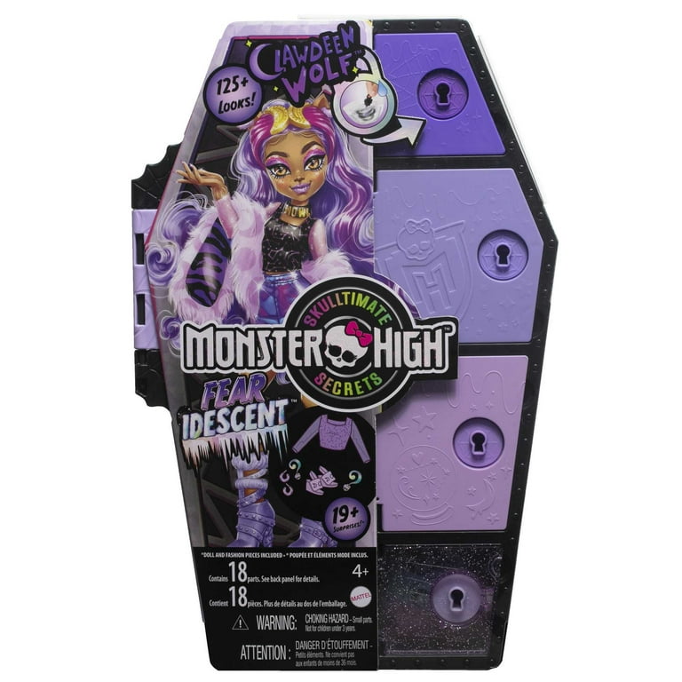 Monster high Skullimate Secrets S.2 Clawdeen Wolf Purple