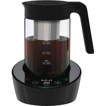 4 cup, 32oz Cold Brewer Coffee Maker - Black