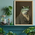 thumbnail image 1 of Pintura de animales renacentistas, retrato de León, flamenco, Tigre, conejo, Victoriano, arte de pared, imagen divertida, póster de lienzo, decoración del hogar, 1 of 4