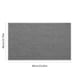 thumbnail image 3 of Felpudo de interior con base de goma antideslizante | Alfombra de entrada de poliéster lavable a máquina | Felpudo absorbente de pelo corto para niños y mascotas | Gris beige | Alfombra para pa, 3 of 5