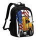 thumbnail image 1 of Easygdp American Truck Mochila para Laptop de Viaje con Puerto USB, Mochila para Laptop con Puerto de Carga USB para Mujeres y Hombres, 1 of 7