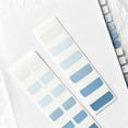 thumbnail image 5 of Sticky Index Tabs Writable Page Markers, Repositionable Transparent Book Tabs Labels, Gradient Note Flags for Notebook Planner File Classification Students Office Study Supplies, Large, 5 of 9