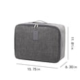 thumbnail image 3 of Fiudx Bolsa de Viaje, Diseño Separado para Ropa Seca y Húmeda, Ideal para Viajar En Avión, Ideal para Gimnasio, para Llevarla de Noche y Fin de Semana, Ideal para Actividades Al Aire Libre, con Corre, 3 of 6