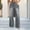 *Gray, variant on ClodeEU Women's Straight Leg Loose Fit Jeans with Back Pockets,Slim Denim Pants for Spring Gray,Womens Plus M