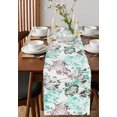 thumbnail image 3 of St. Patricks Day Table Runner Kitchen r Clover Lucky Table Runners Shamrock Table Runner for Party Farmhouse Home r, 3 of 5