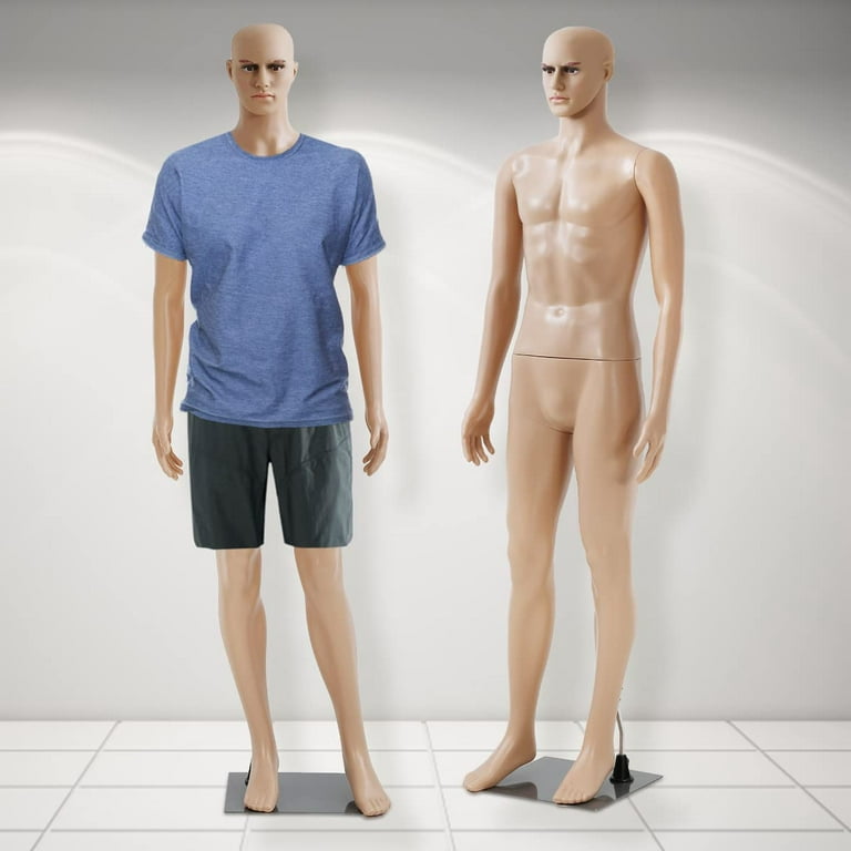Man Use Male Full Body Realistic Mannequin Display for Dress Form /w Base US