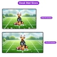 thumbnail image 5 of Happy Easter Hello Spring Airedale Terrier Playing Football Desk Mat Full Keyboard Mouse Pad Dale Waterside Dog Lover Large Mousepad - 13003, 5 of 5