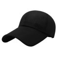 thumbnail image 1 of Baseball Cap Buckle Closure Sun Protection Breathable Solid Color Outdoor Hat for Women, 1 of 10