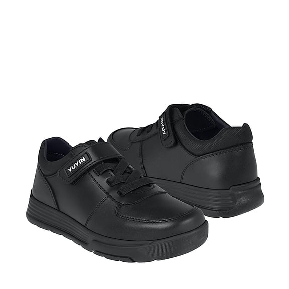 ZAPATOS ESCOLARES NIÑO YUYIN 24293 PIEL NGO 18-21