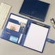 thumbnail image 2 of Fiudx Carpeta de Negocios A4, Elegante Diseño de Polipiel, Cierre Magnético Duradero, Organizador de Archivos y Documentos, para Oficina, Viajes de Negocios, Disponible En Negro, Rojo y Azul, 32 X 24, 2 of 7