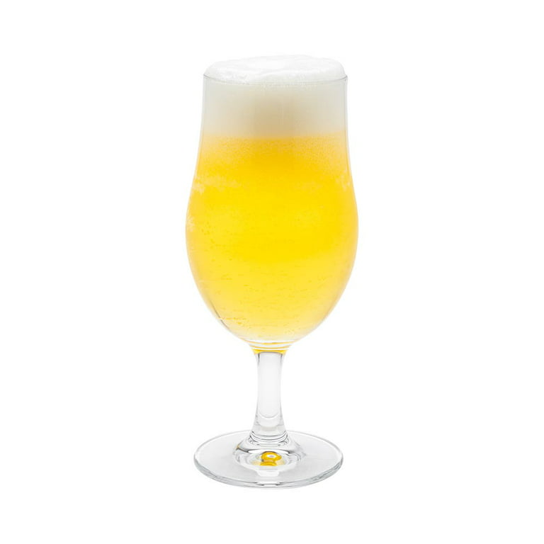 Voglia Nude 13 oz Stemmed Pilsner Beer Glass - Crystal - 2 1/2 x 2 1/2 x  8 1/2 - 6 count box