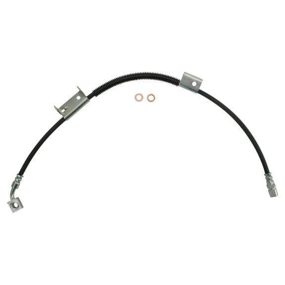 TRQ Front Left Brake Hose BLA62257 Fits Select 2003-2009 Chevrolet Express 1500 , 2003-2005 Chevrolet Express 2500 , 2003-2009 GMC Savana 1500 , 2003-2005 GMC Savana 2500