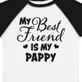 thumbnail image 4 of Inktastic My Best Friend is My Pappy with Hearts Boys or Girls Toddler T-Shirt, 4 of 5