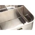 thumbnail image 4 of Fiambrera de acero inoxidable a prueba de fugas, diseño duradero y resistente a las grietas, recipiente ecológico de calidad alimentaria para uso diario, 3 compartimentos para mantener los alimentos, 4 of 7