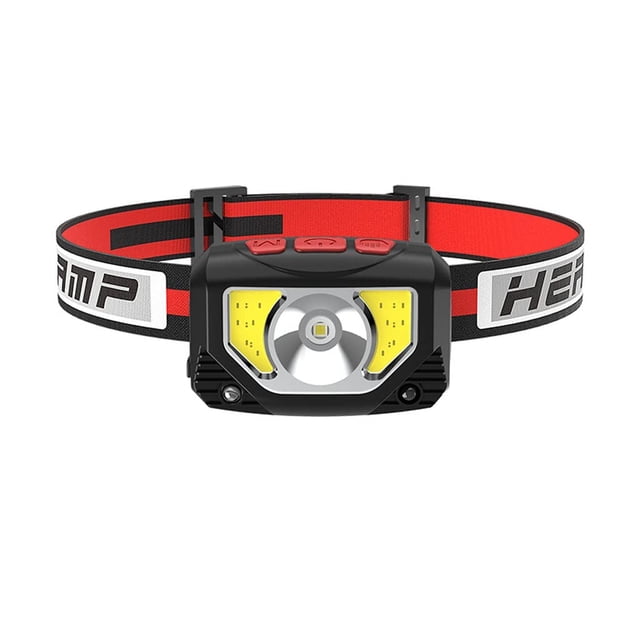 Linterna frontal LED recargable, lámpara frontal con sensor de movimiento superbrillante de 1000 lúmenes, resistente al agua IPX5,