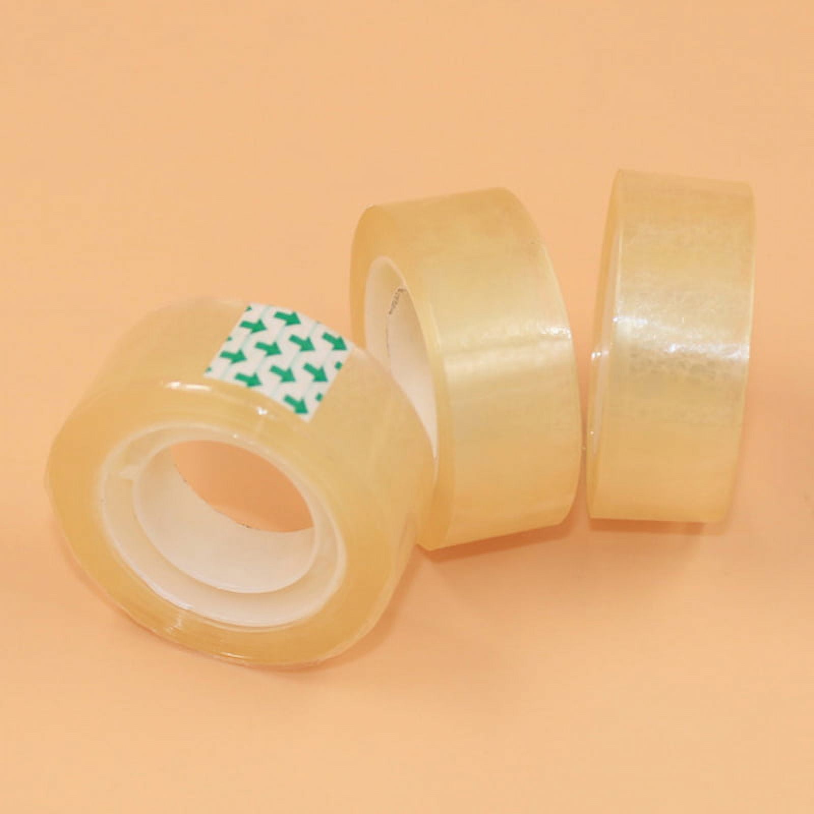 8 Rolls Ultratape Clear Packing Tape - 19mm X 33M (Clear Sellotape/Cellotape), Easy Tear