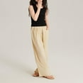 thumbnail image 5 of Otqutp Girls Wide Leg Sweatpants Flowing Loose Baggy Pants Cute Track Pants for Teen Straight Leg Activewear Joggers, 5 of 6