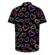 thumbnail image 3 of Camisas de Manga Corta para las Mujeres, Camisa de Botón de Cuello de Vuelta Casual Hecha de 100% Poliéster Ligero para Todo el Uso de Temporada, Camisas de Manga Corta para Hombre, 3 of 8