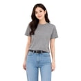 thumbnail image 3 of Milltex Men’s Lightweight Premium Cotton T-Shirt | 100% Combed Cotton, Short Sleeve Tee with Side Seam, Shoulder Taping & Soft Hand Feel, 3 of 4