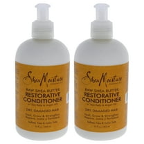 Raw Shea Butter Restorative Conditioner by Shea Moisture for Unisex - 13 oz Conditioner - Pack of 2