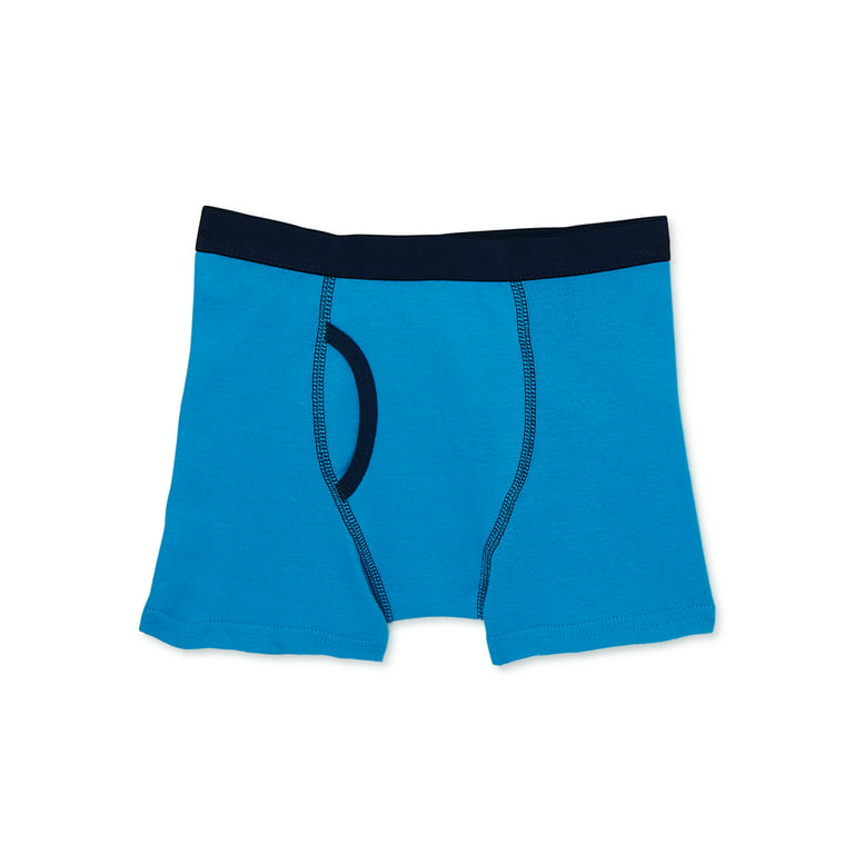 Wonder Nation Boys Cotton Boxer Brief Underwear, 5-Pack, Sizes S-XL
