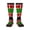 3 Black, variant on Knee High Socks for Women Africa Kenyans-Flag Long Tube Sock Uniform Socks