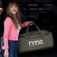 thumbnail image 6 of RTIC Road Trip Duffle Bag, Medium, Water Resistant, Durable Fabric, Olive & Beach, 6 of 8