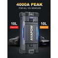 thumbnail image 4 of Batería Jump Starter AVAPOW 4000A Peak para coche, 12 V, 10 L, diésel, 4 of 6
