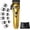 Gold, variant on Supreme Trimmer Darkstar 72 Clipper with Magnetic Vector Motor | 180 Min Run Time, 9000 RPM Barber Hair Clipper | Low Noise, Professional Clipper DLC Blades | STC72