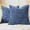 Blue, variant on Throw Pillow Covers Chenille Tweed Textured Decorative Couch Cushion Cover Neutral Modern Pillowcase For Sofa Bed Living Decor