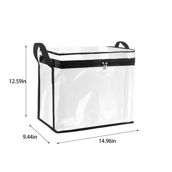 Comic Book Storage Clear Pvc Comic Book Storage Case Foldable Media Organizer Transparent Display Box Dvd Protector for Collectors 11x10x2 Inch Clear Organizer Box
