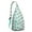 Greenish-blue-5, variant on Boho Starfish Sling Backpack – Tropical Ocean-Inspired Hiking Daypack with Watercolor Starfish and Seashells Design, Lightweight Waterproof Travel Bag for Beach, Camping, and Outdoor Use