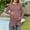 Pink, variant on Dxzfnsa Womens Maternity Shirts Fall Fashion Ribbed Knit Long Sleeve Pregnancy Tops Casual Solid Color Crewneck Pregnant Clothes Basic Tunic Shirts