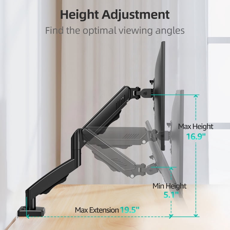 Mount Pro Monitor Arm 22-32 Inch Adjustable Height photo 5