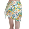 thumbnail image 2 of Disketp Colorful Fruits Women Swimsuit Cover Up Short Chiffon Summer Beach Sarong Bikini Wrap Skirt Bathing Suit, 2 of 7