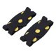 thumbnail image 2 of Cubiertas Antideslizantes Para Zapatos De Nieve, Resistencia Al Frío Elástica Negra 2 Piezas Crampones Cubiertas Para Zapatos De Nieve Caminata Estable Para Caminar Al Aire Libre Cergrey 5 Spikes Ice Cleat, 2 of 8